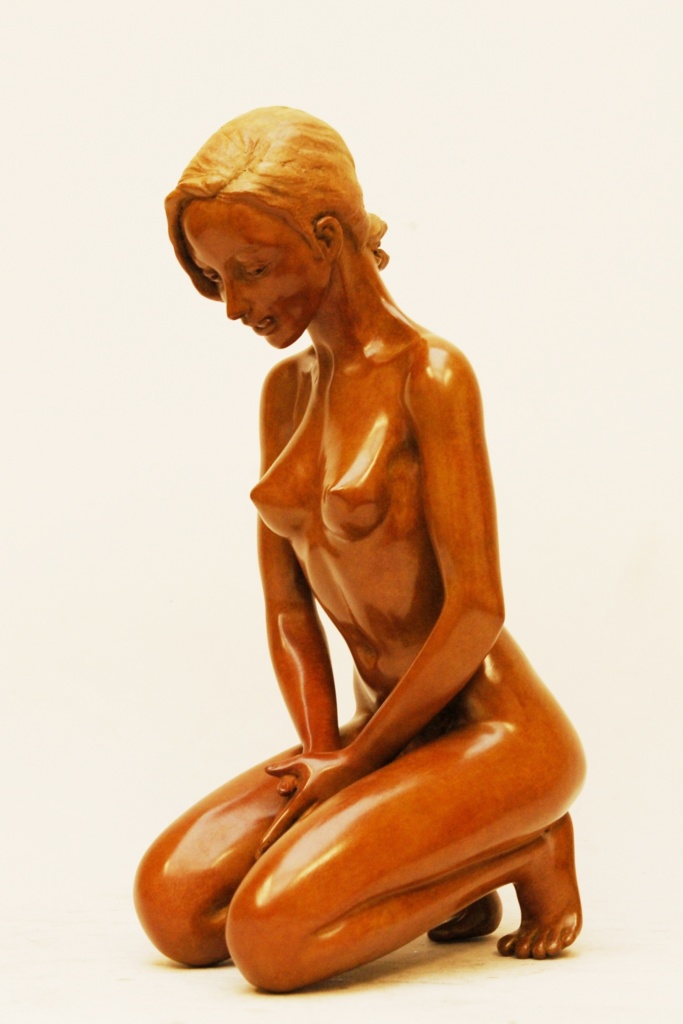 Sculpture érotique Luxure, souvenance, pudique de Margot Pitra